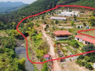 Choáng! nghỉ dưỡng lục nam, bắc giang. gần 1ha bám suối. sẵn cơ sở vật chất giá vài trăm nghìn/1m2