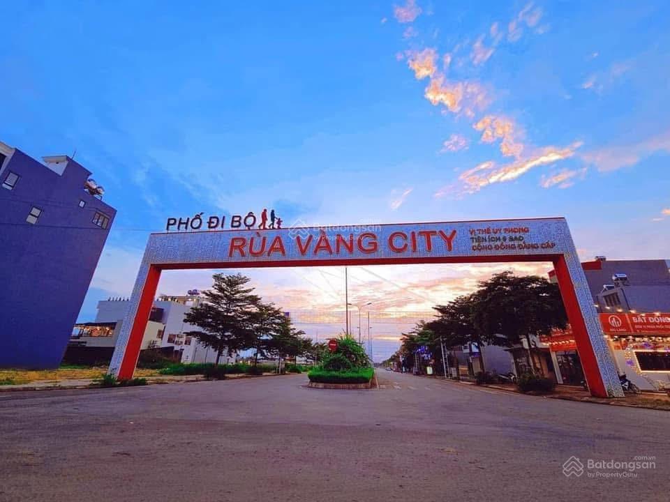 Quá rẻ! nhỉnh 1tỷ6 sở hữu ngay lô đất sẵn sổ tại kđt rùa vàng tây vôi. cách phường bg 10 di chuyển