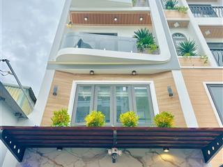Nhà mới hiện đại full nội thất cao cấp. hẻm nhựa 8m ngay ngã tư 4 xã |4m x 15m | trệt lửng 3 lầu