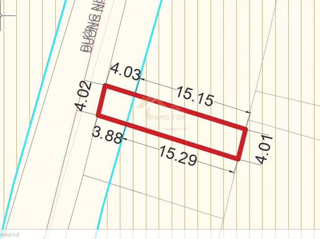 Bán nền đất thổ cư hẻm nhựa 8m thông 1/ hương lộ 2 |4m x 19m xd tự do| giá 5tỷ8. 0931 295 ***