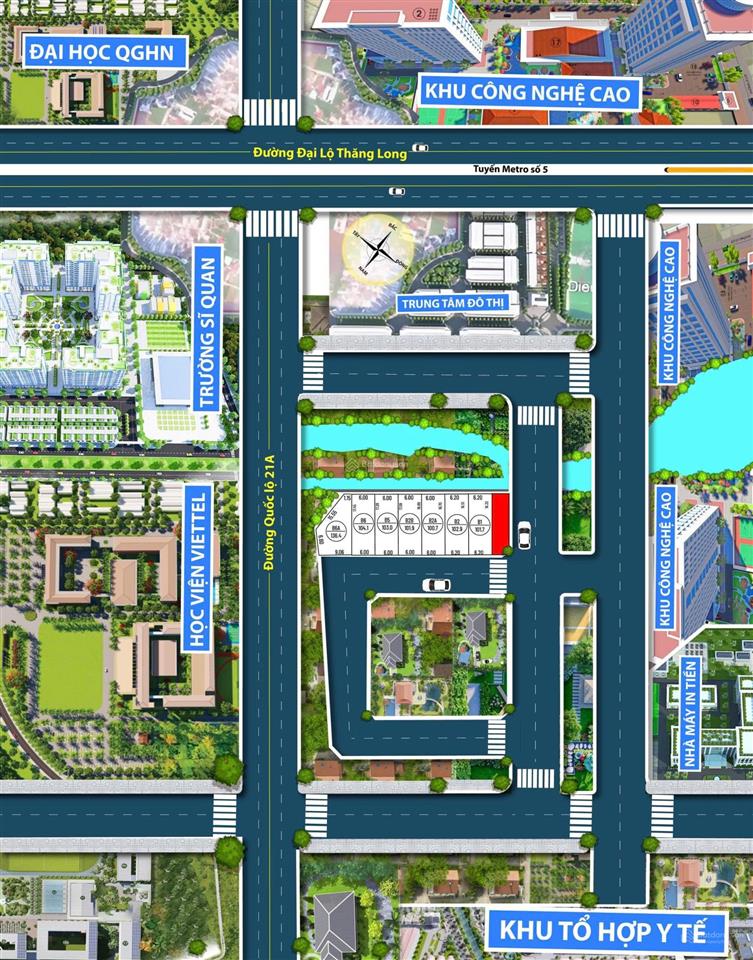 Còn duy nhất 1 lô 100m2 full thổ cư mặt tiền 6m tọa lạc tại vị trí vàng nằm trong lõi cnc hl