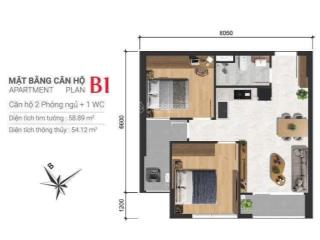 Căn hộ thủ đức 2pn  70m2 3tỷ4 cách giga mall pvđ 15p  sân bay tsn 30p bàn giao q2/2027