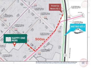 Happy one mori tt chỉ 390tr sở hữu ngay căn 2pn 66m2 liền kề ga metro số 2 & ql13