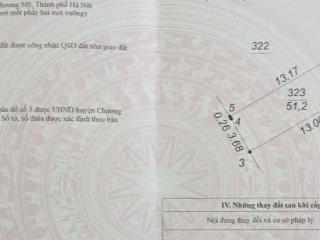 51,2m Bám QL6 Thanh Bình, Chương Mỹ chỉ 1,69 tỉ