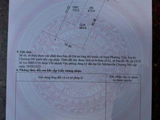 473M Nam Phương Tiến xã Xuân Mai, giá đầu tư chỉ nhỉnh 9tr/m2