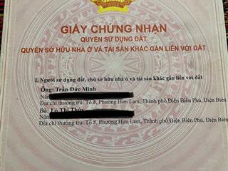 Bán lô đất 104m2 full thổ cư  Tặng Nhà Mặt Đường 279 Tổ Dân Phố 8 – Phường Him Lam – TP
