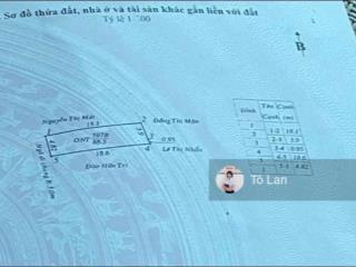 Cần bán gấp lô đất ngay trung tâm thủy đường  hướng tây tài lộc giá nhỉnh 1 tỷ