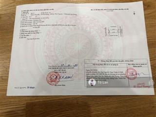 Duy nhất 1 lô thuộc tdp cổng đất, phường hoa động, thuỷ nguyên đường ô tô đỗ tận đất chỉ nhô 2 tỷ