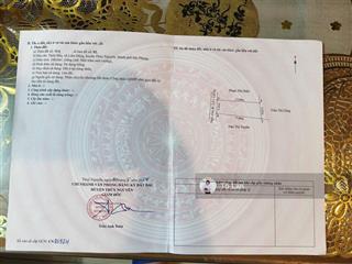 Chính chủ gửi bán lô đất sẵn bìa với s = 100m2 nở hậu tại phường thiên hương, thuỷ nguyên