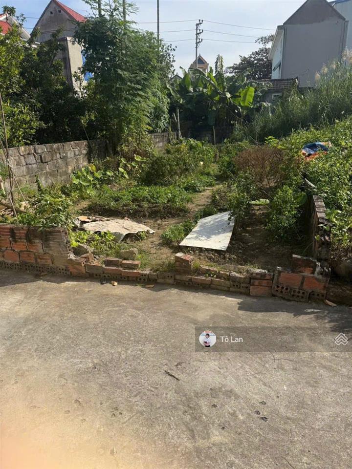 Chính chủ gửi bán lô đất sẵn bìa với s = 100m2 nở hậu tại phường thiên hương, thuỷ nguyên