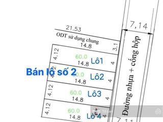 Em chào bán lô đất mặt đường tdp hoa động  phường thủy nguyên giá nhỉnh 3ty