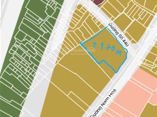 Chuyển nhượng lô đất góc 2mt đường nam hoà  đường 440, phước long a, tp thủ đức