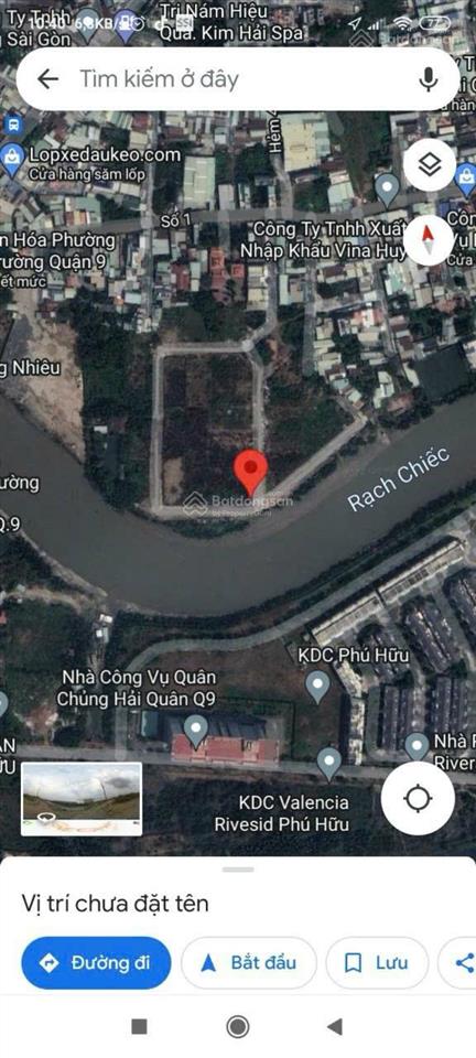 Kẹt tiền bán lô đất ngay sông rạch chiếc  đường 1 , long trường  quận 9  tp. thủ đức  35tr/m2