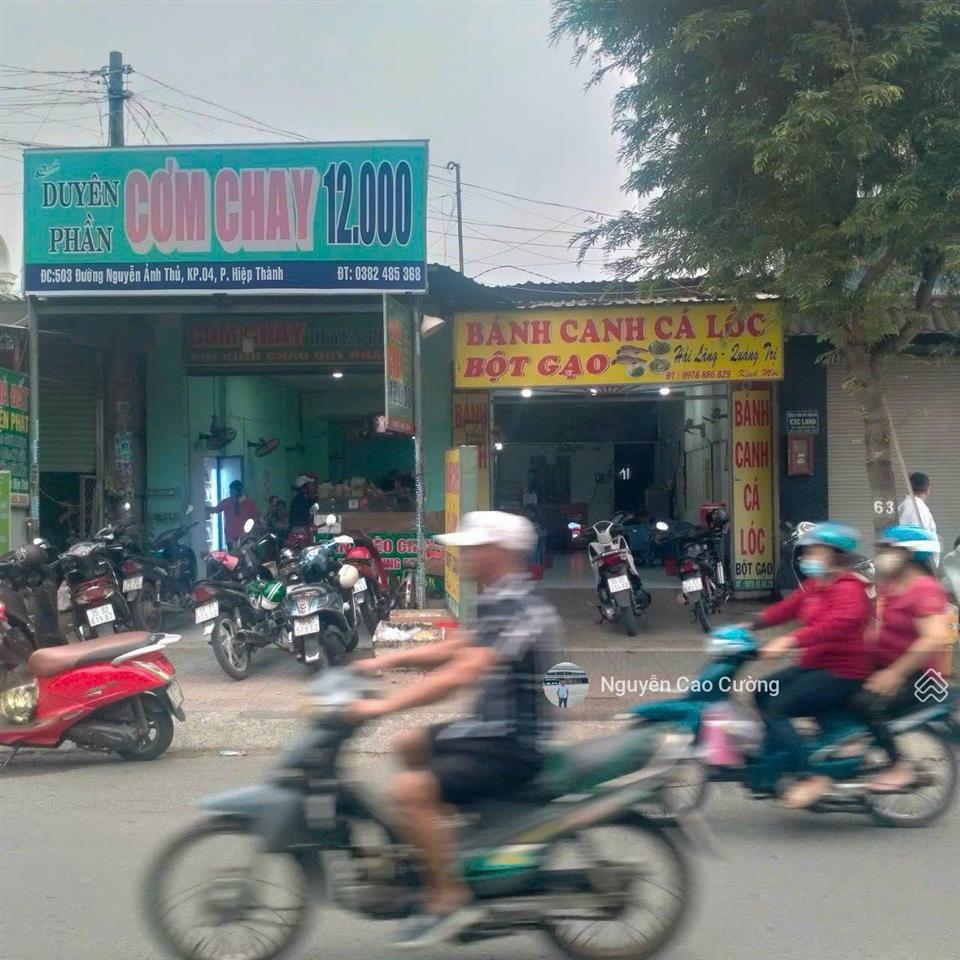 Mặt tiền 8x35m nguyễn ảnh thủ, hiệp thành, q12, thuận tiện xây khách sạn, ngân hàng, cao ốc