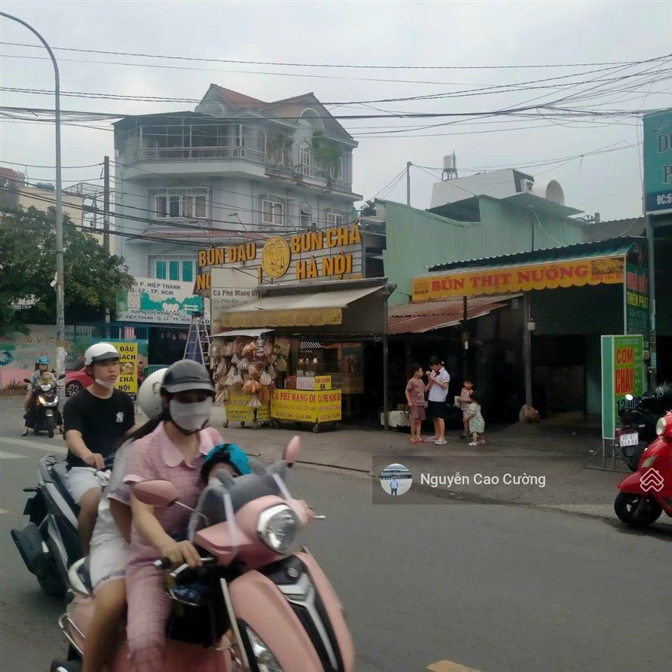 Mặt tiền 8x35m nguyễn ảnh thủ, hiệp thành, q12, thuận tiện xây khách sạn, ngân hàng, cao ốc