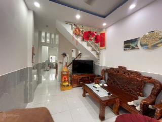 Nhà bán 50m2, 1 lầu hẻm 5m xe hơi tân thới hiệp 14 sát bên trường nguyễn hiền, q12