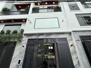 Nhà phố 4.2mx13m lửng 3 lầu hẻm 6m xe hơi đậu trong nhà đường dương thị mười gần bệnh viện q12