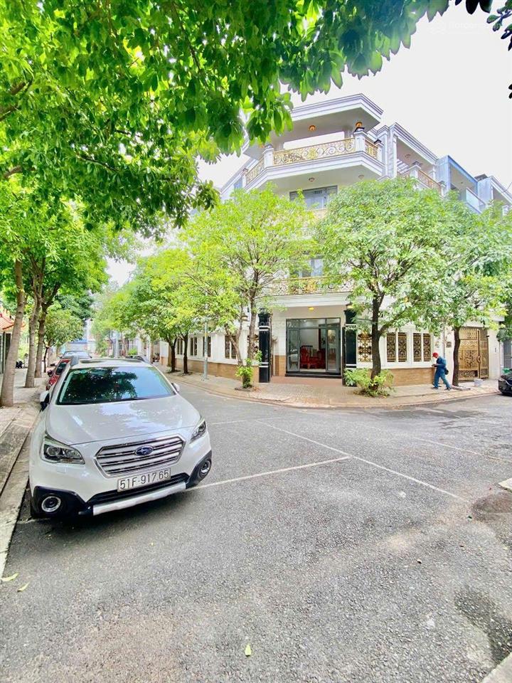 Biệt thự góc 2 mặt tiền 8x20m kdc hiệp thành city đường 10m thông, nguyễn thị búp q12