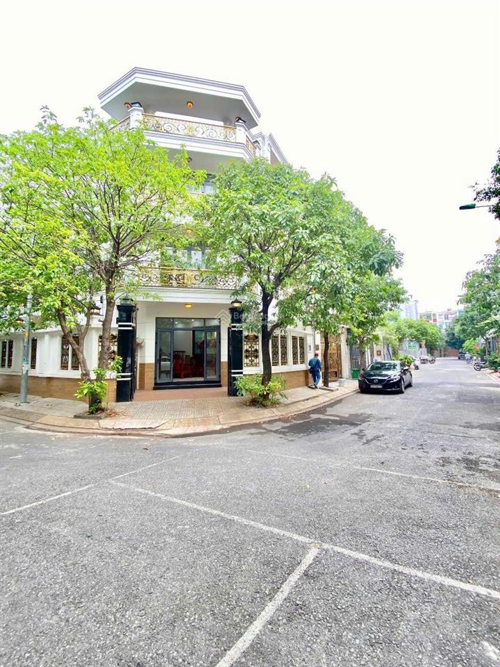 Biệt thự góc 2 mặt tiền 8x20m kdc hiệp thành city đường 10m thông, nguyễn thị búp q12