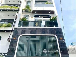 Nhà phố cao cấp 4x14m, 1 lửng 3 lầu đường 6m dương thị mười gần bệnh viện q12