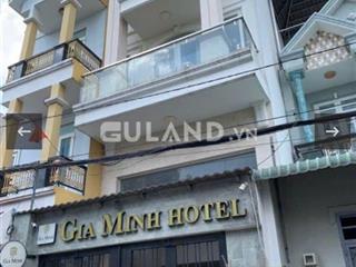 Bán khách sạn 4.5x16m mặt tiền ta 10, 11phòng có thang máy, hệ thống pccc đầy đủ