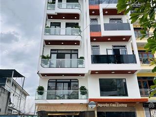 Siêu phẩm 5 tầng có thang máy 5x17m đường 12m khu biệt thự trần thị năm, tân chánh hiệp, q12