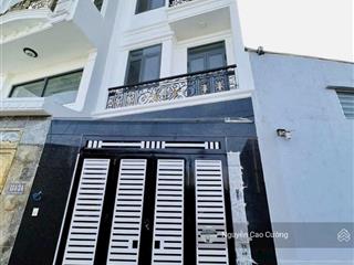 Nhà phố 4x14m 1trệt 3 lầu đường 5m tân chánh hiệp 34 gần tô ký, gần đại học gtvt q12