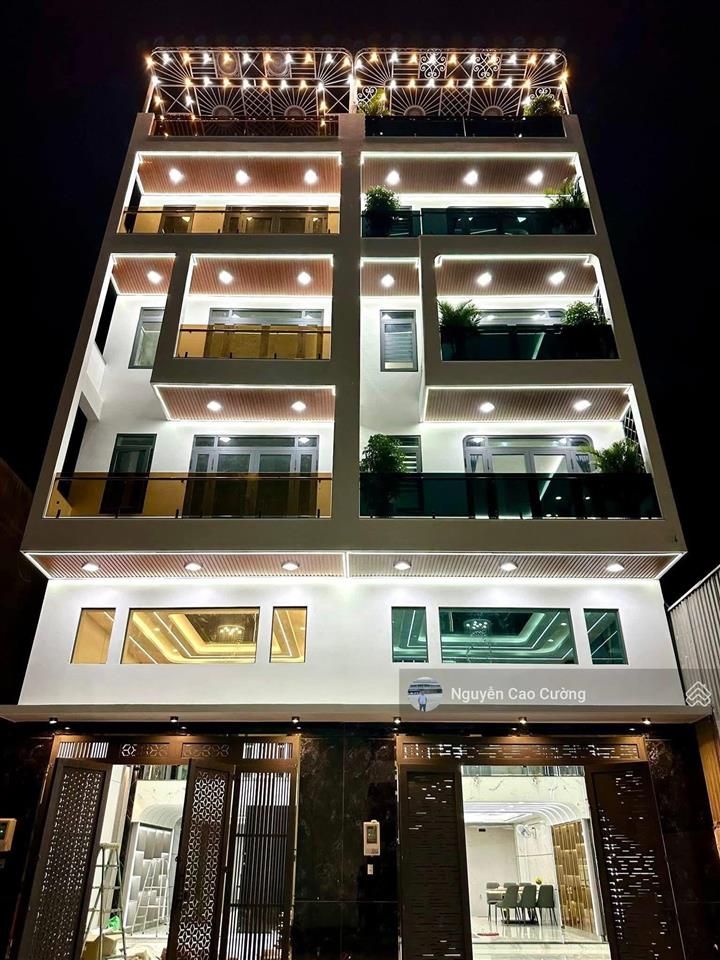 Giảm 1 tỷ, biệt thự 5.5x16m, 1 lửng 4 lầu, khu biệt thự đường 12m trần thị năm, tân chánh hiệp, q12