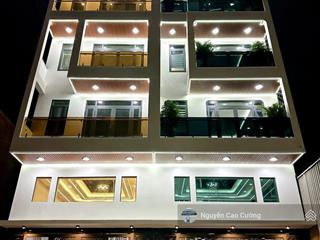 Siêu phẩm thang máy 5.5x16m 1lững 4 lầu khu biệt thự đường 12m trần thị năm tân chánh hiệp q12