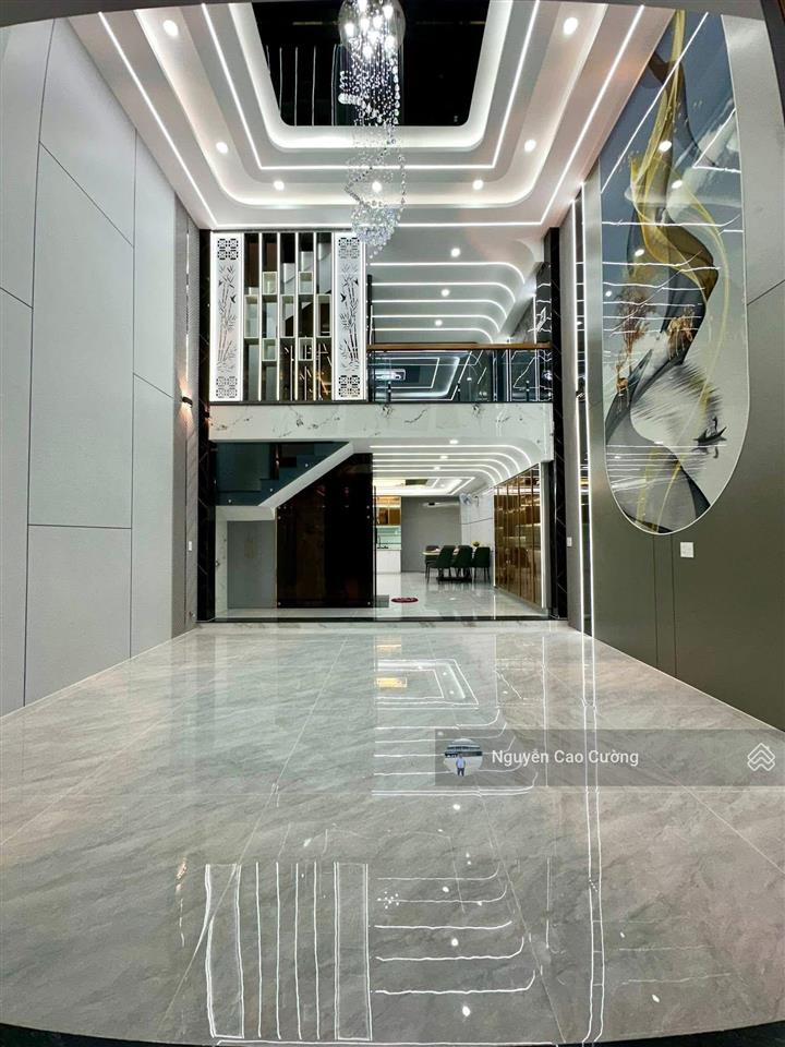 Giảm 1 tỷ, biệt thự 5.5x16m, 1 lửng 4 lầu, khu biệt thự đường 12m trần thị năm, tân chánh hiệp, q12