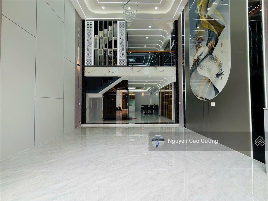 Giảm 1 tỷ, biệt thự 5.5x16m, 1 lửng 4 lầu, khu biệt thự đường 12m trần thị năm, tân chánh hiệp, q12