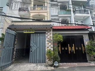 Nhà mặt tiền hẻm 973 nguyễn ảnh thủ 4x20m đúc 4 lầu hẻm 7m thông tân chánh hiệp q12