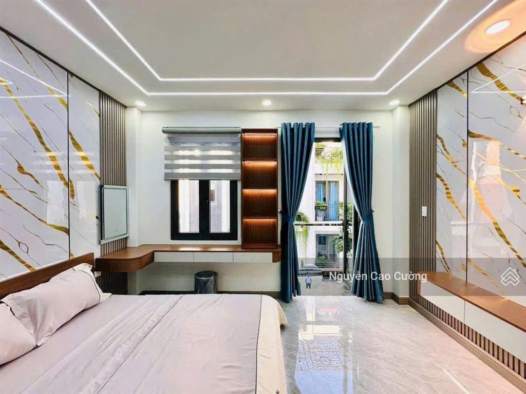 Bán nhà 4,2x14m 1 lửng 3 lầu đường 7m khu đồng bộ nguyễn ảnh thủ hiệp thành, q12