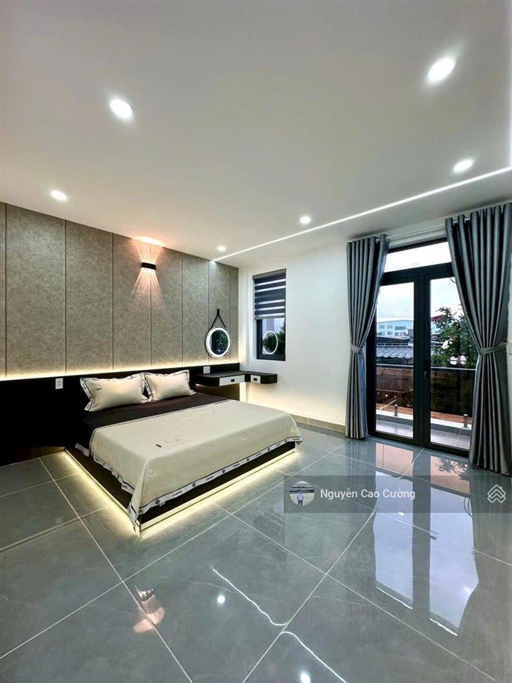 Bán nhà mặt tiền 5x23m có thang máy, tân thới nhất 6, gần chợ lạc quang, q12