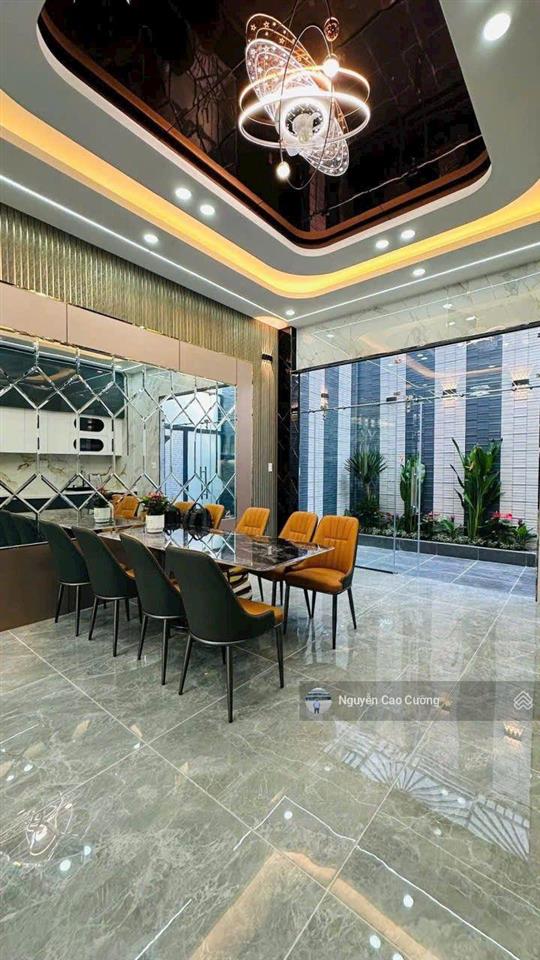 Bán nhà mặt tiền 5x23m có thang máy, tân thới nhất 6, gần chợ lạc quang, q12
