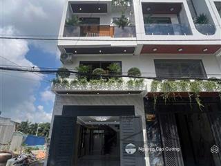 Giảm 500tr, nhà phố 4,5x19m 1lững 3 lầu đường 6m , 1/ thạnh xuân 25, gần ủy ban phường