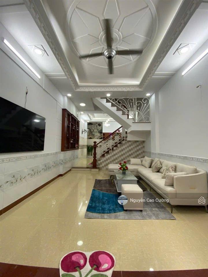 Bán nhà 1/ hiệp thành 13, đường 7m thông, 1trệt 2 lầu mái btct, gần chợ, khu đồng bộ văn minh