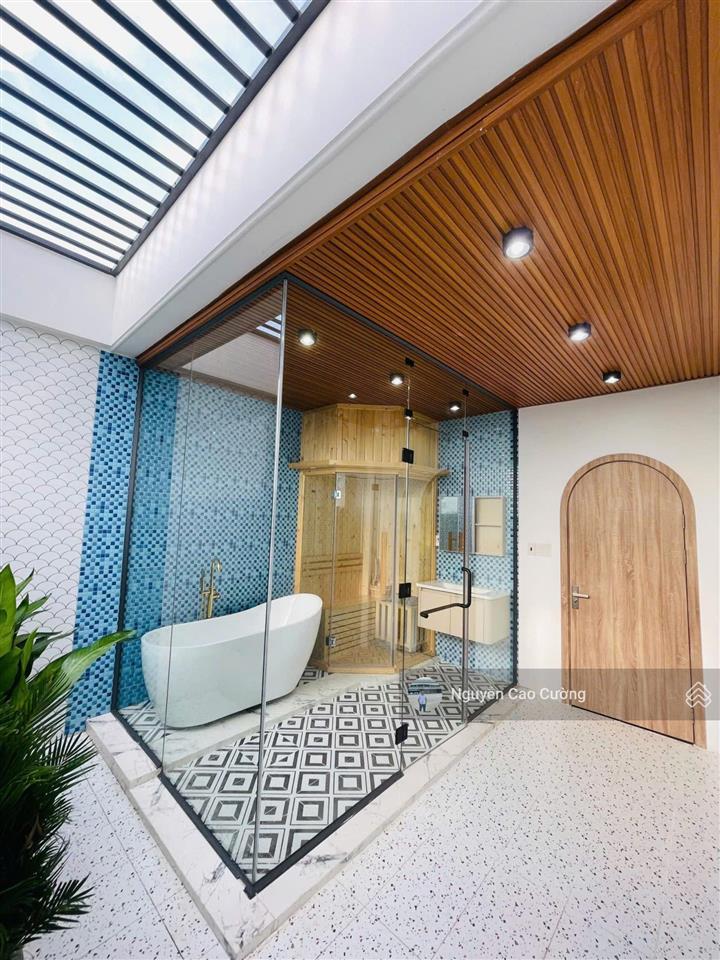 Nhà phố nội thất đẹp, 4x16m, 1 lửng 3 lầu, đường nhựa 8m, thạnh xuân 25