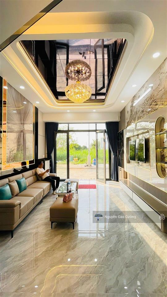 Nhà phố 4x15m, 1trệt 3 lầu đường 6m khu đồng bộ trần thị hè, hiệp thành, q12