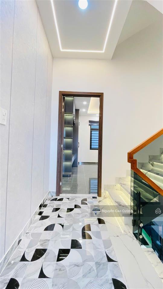 Nhà phố 4x15m, 1trệt 3 lầu đường 6m khu đồng bộ trần thị hè, hiệp thành, q12