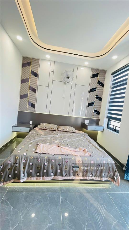 Nhà phố 4x15m, 1trệt 3 lầu đường 6m khu đồng bộ trần thị hè, hiệp thành, q12