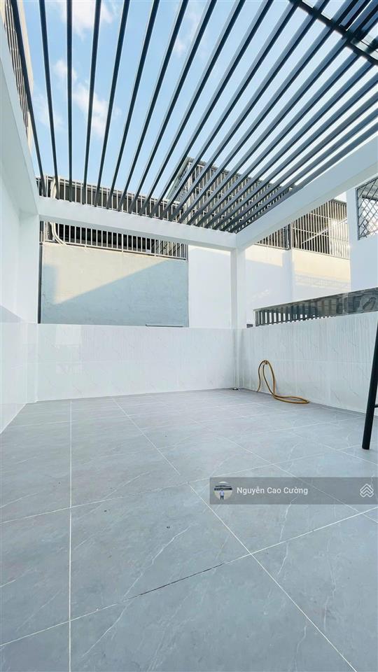 Nhà phố 4x15m, 1trệt 3 lầu đường 6m khu đồng bộ trần thị hè, hiệp thành, q12