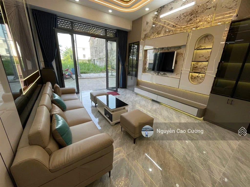 Nhà phố 4x15m, 1trệt 3 lầu đường 6m khu đồng bộ trần thị hè, hiệp thành, q12