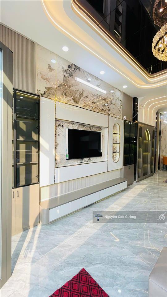 Nhà phố 4x15m, 1trệt 3 lầu đường 6m khu đồng bộ trần thị hè, hiệp thành, q12