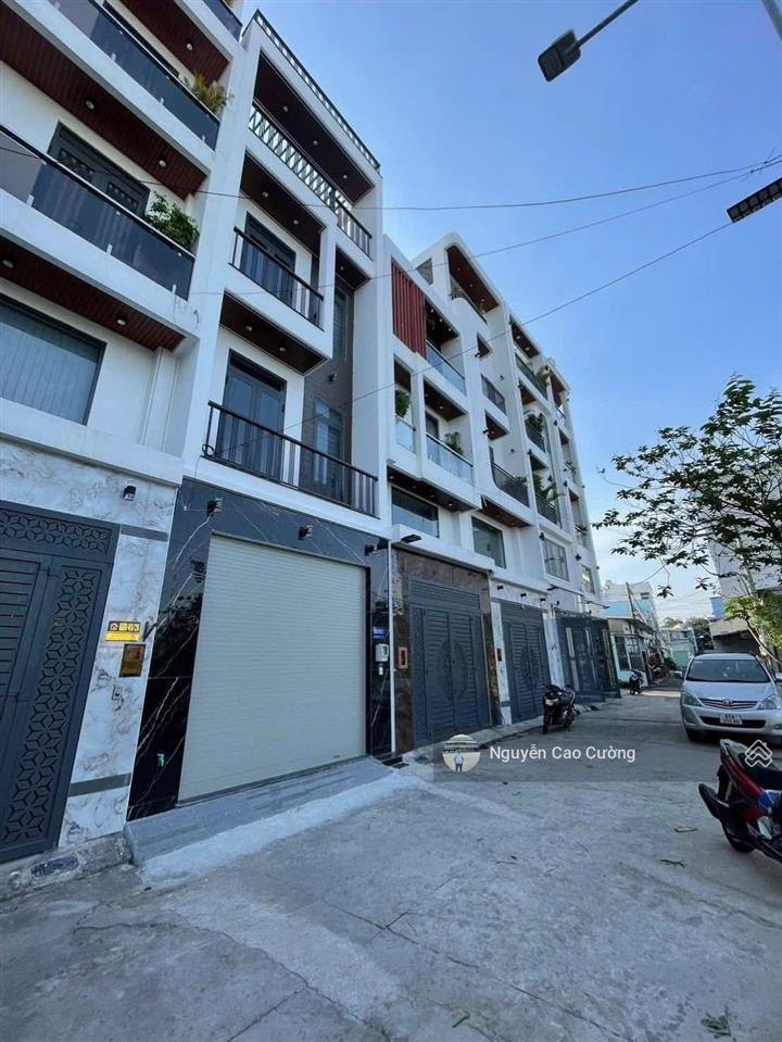 Nhà phố 4x15m, 1trệt 3 lầu đường 6m khu đồng bộ trần thị hè, hiệp thành, q12