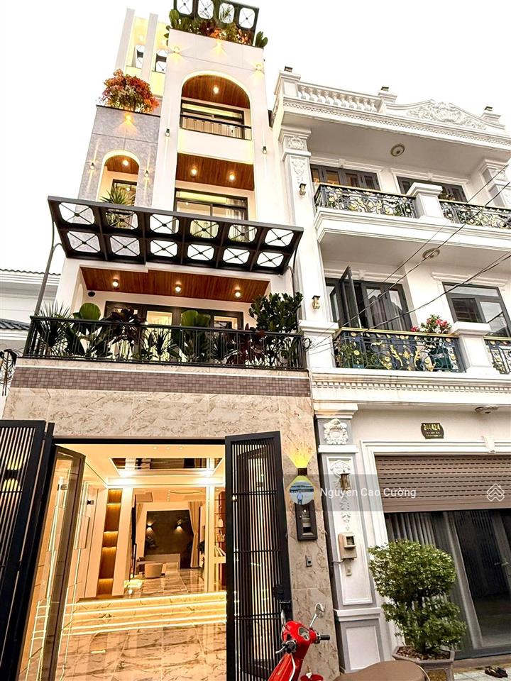 Giảm 400tr, siêu phẩm nhà phố 4x20m 1 lửng 3 lầu, đường 8m thông thạnh xuân 25