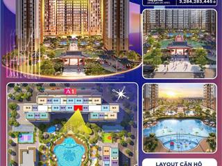 Bán căn 2pn tầng cao view nội khu chính sách hấp dẫn phân khu k  park vinhome star city