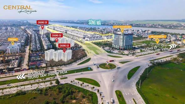 Bán nhà 5 tầng shophouse mặt kinh doanh tại dự án central riverside thanh hóa