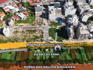 63m2 đất mặt đường bạch thái bưởi  ngang 4.5m  vỉa hè 11m