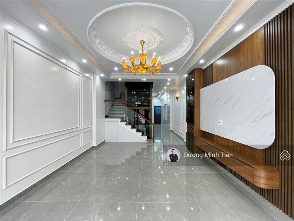 Nhà 4 tầng thang máy tđc tuyến 3 ngô gia tự 77.4m2 ngang 4.5m đường 12m